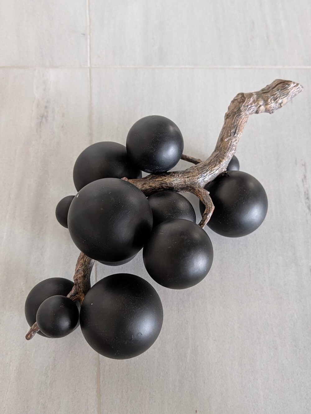 VINTAGE METAL BRANCH DECOR